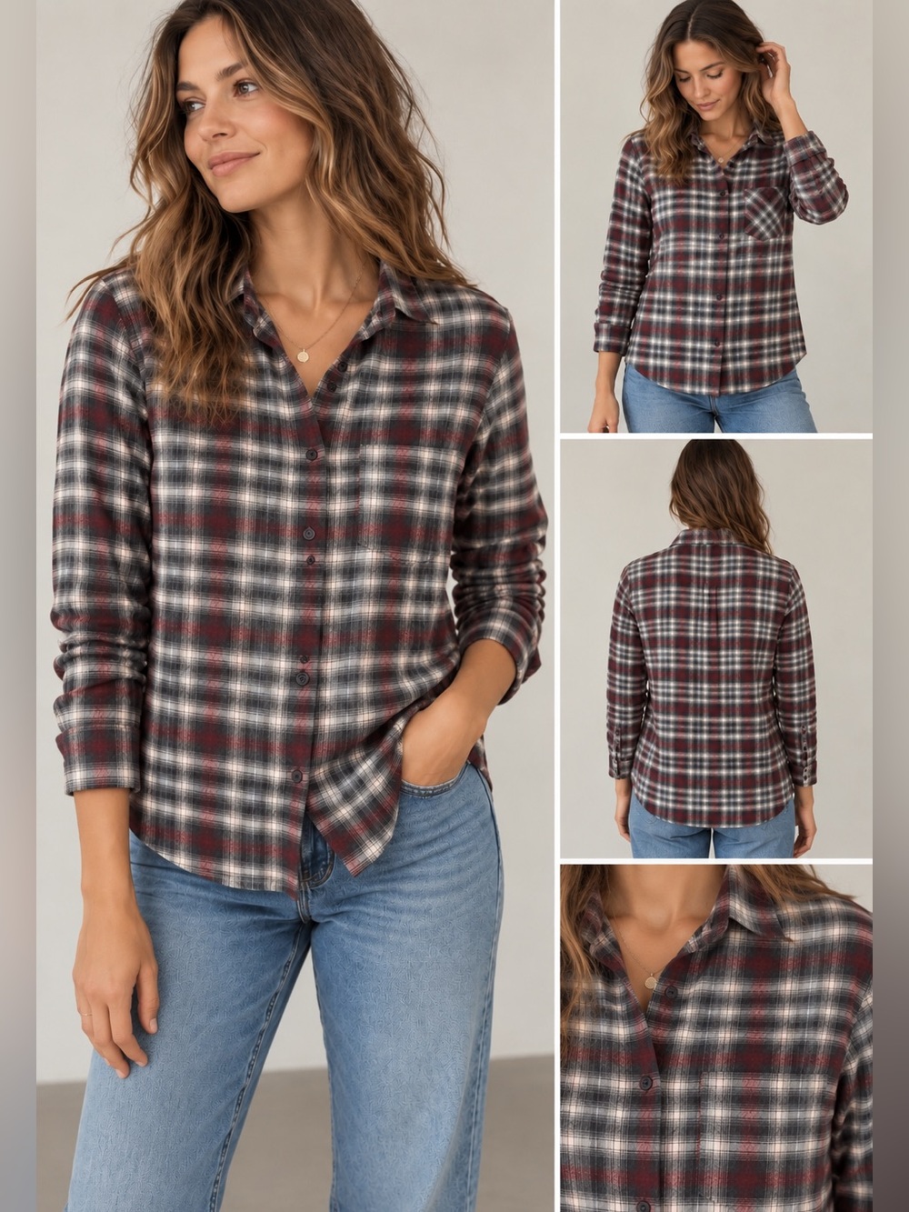 Pendleton Women’s Plaid Button Down Shirt XXS